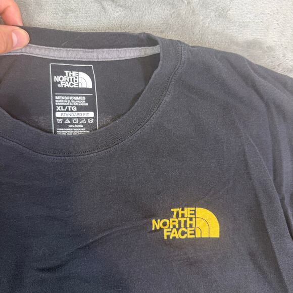The North Face black outdoors casual graphic tshirt mens XL - Picture 4 of 6